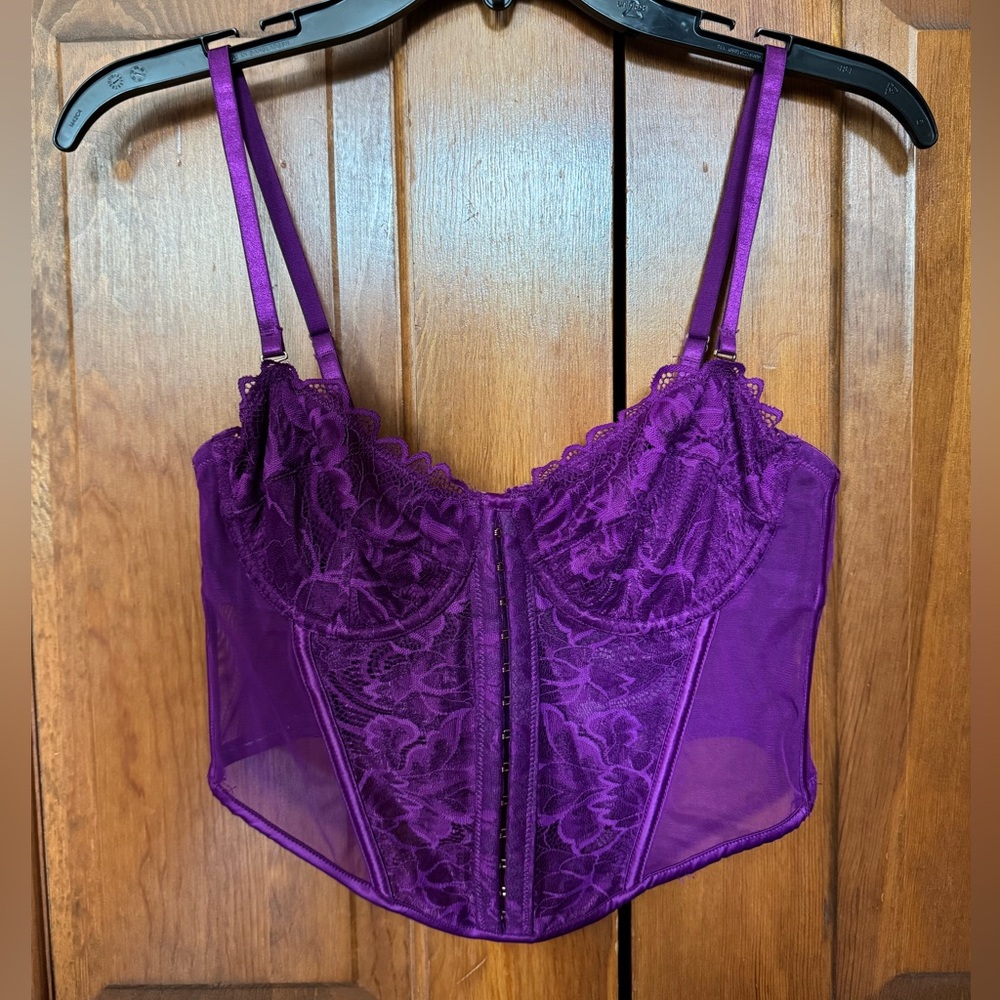 Purple Primark Lace Corset
